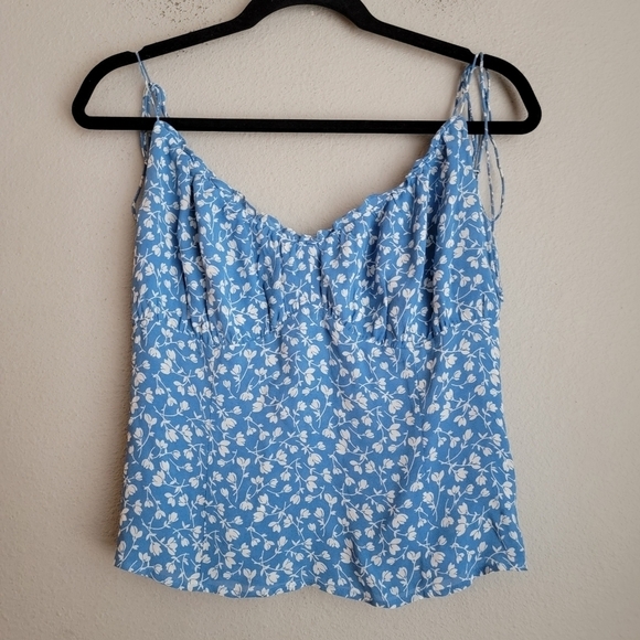 Reformation Robertson Top in Marie size 10 NWT - Picture 5 of 9